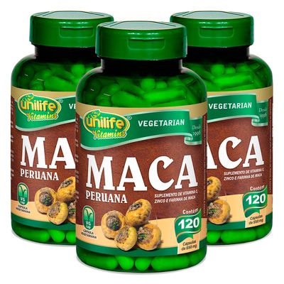 unilife-kit3x-maca-peruana-vitaminac-zinco-550mg-120-capsulas-vegetarianas-loja-projeto-verao