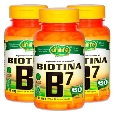 unilife-kit-3x-vitaminaB7-biotina-60-capsulas-vegetarianas-vegan-loja-projeto-verao