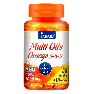 tiaraju-multi-oils-omega-3-6-9-chia-cartamo-coco-picolinato-cromo-vitaminas-a-d-e-1000mg-60-capsulas-10-gratis-loja-projeto-verao