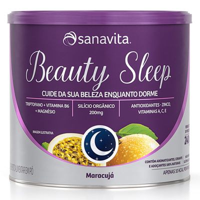 sanavita-beauty-sleep-sabor-maracuja-triptofano-acido-ortosilicilico-240g-loja-projeto-verao