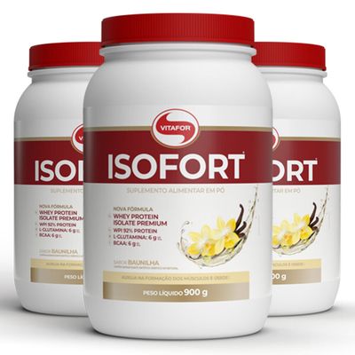 vitafor-kit-3x-isofort-whey-protein-isolate-premium-sabor-baunilha-isolado-900g-loja-projeto-verao