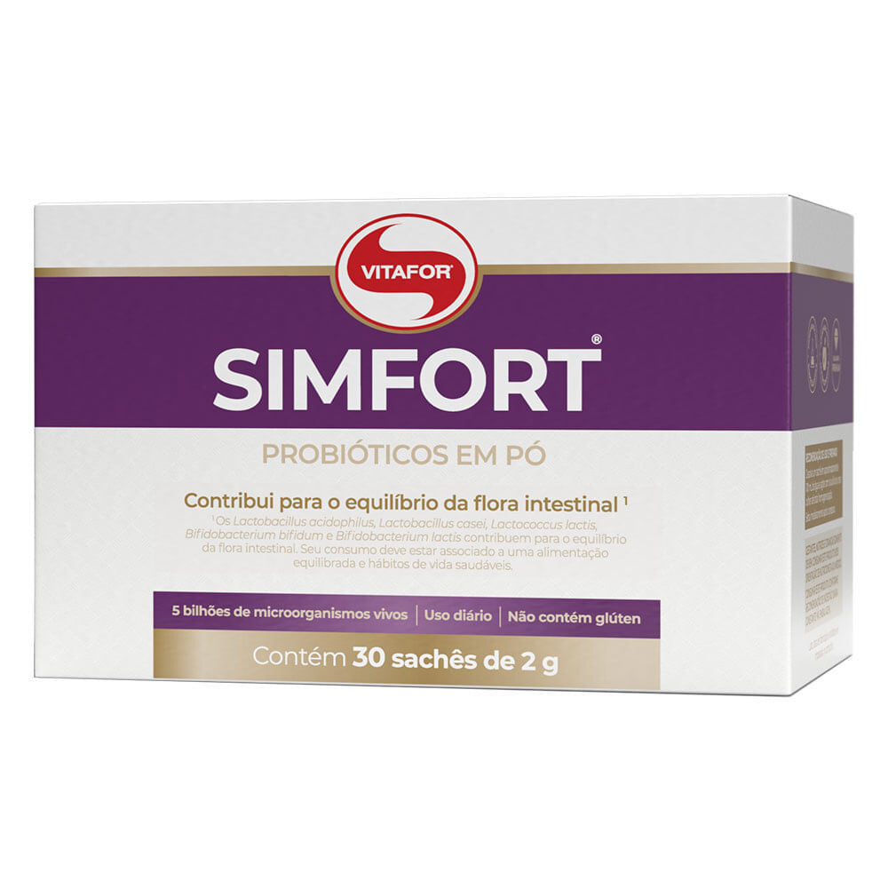 Simfort Mix Probióticos 30 Sachês de 2g - Vitafor comprar aqui ...