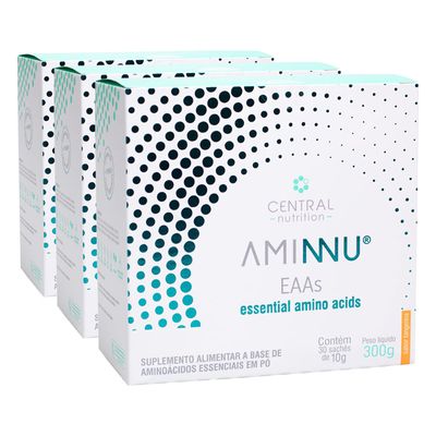 central-nutrition-kit-3x-aminnu-amino-acidos-sabor-tangerina-30-saches-de-10g-loja-projeto-verao