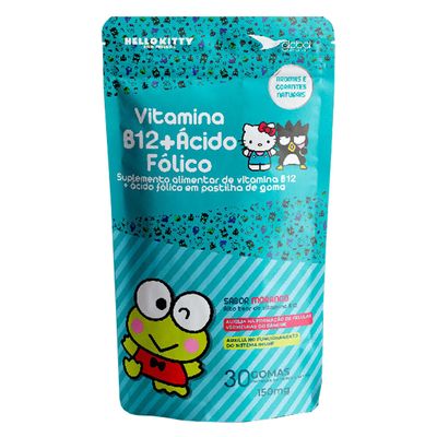 global-suplementos-vitamina-b12-acido-folico-hello-kitty-sabor-morango-30-gomas-loja-projeto-verao