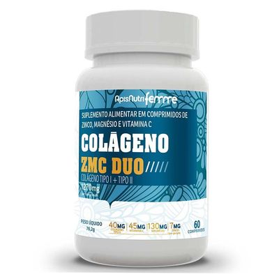 apisnutri-colageno-zmc-duo-tipo-1-2-ii-1270mg-60-comprimidos-loja-projeto-verao