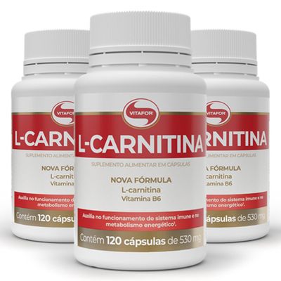 vitafor-kit-3x-l-carnitina-120-capsulas-530mg-loja-projeto-verao