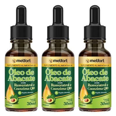 melfort-kit-3x-oleo-de-abacate-resveratrol-coenzima-q10-30ml