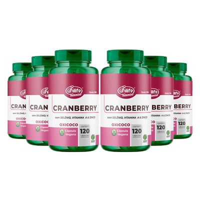 unilife-kit-6x-cranberry-selenio-vitamina-a-zinco-oxicoco-120-capsulas-vegana