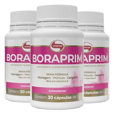 vitafor-kit-3x-boraprim-borragem-primula-gergelim-vit-e-30-capsulas