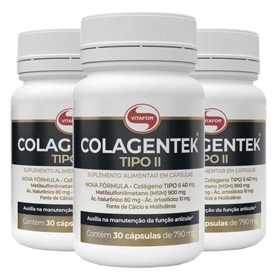 vitafor-kit-3x-colagentek-tipo-ii-790mg-30-capsulas
