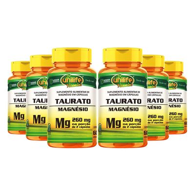 unilife-kit-6x-taurato-magnesio-260mg-60-capsulas-vegano