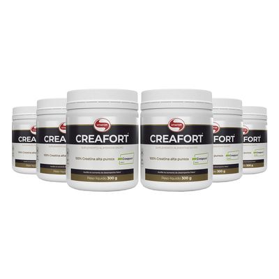 vitafor-kit-6x-creafort-creapure-creatina-300g