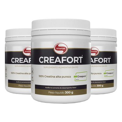 vitafor-kit-3x-creafort-creapure-creatina-300g