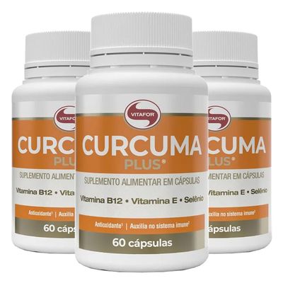 vitafor-kit-3x-curcuma-plus-60-capsulas