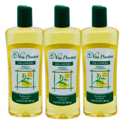 vitalab-kit-3x-shampoo-propolis-e-calendula-vitaplankt-300ml