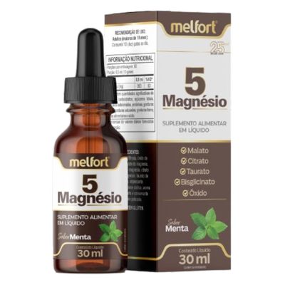 melfort-5-magnesio-malato-citrato-taurato-bisglicinato-oxido-sabor-menta-30ml