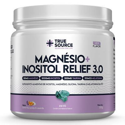 true-source-magnesio-inositol-relief-nervous-system-support-350mg-magnesio-2000mg-inositol-200mg-taurina-210mcg-melatonina-sabor-camomila-laranja-lavanda-350g-em-po